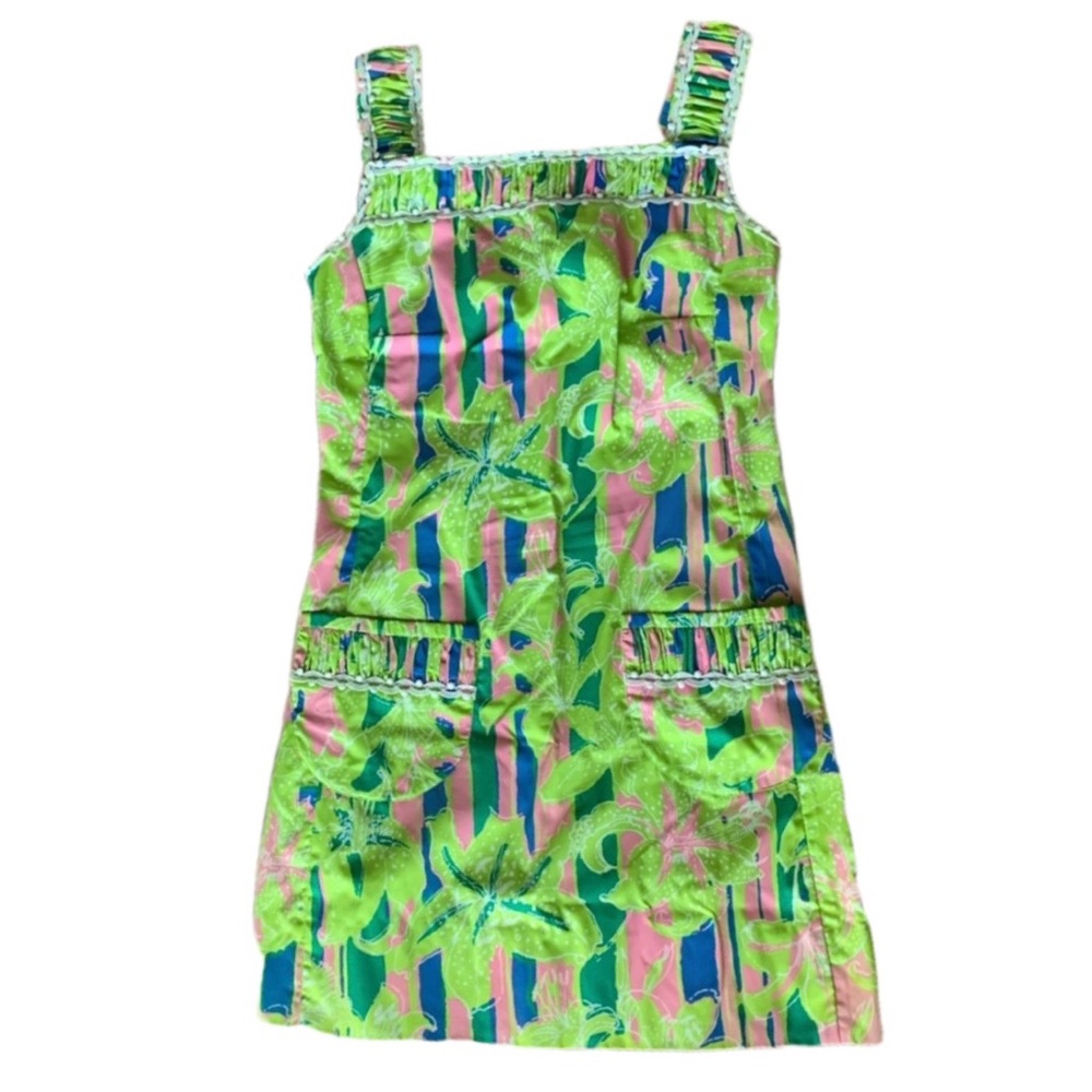 Vintage Lilly Pulitzer Tropical Shift Dress